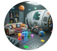 Science Fiction 1000 Piece Jigsaw Puzzle for Adults Family Challenge Toys Stress Relief Puzzle Cultivate The Spirit of Teamwork for Men, Women, Elders, Seniors 1000pcs (67.5x67.5cm)
