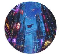Science Fiction 1000 Piece Jigsaw Puzzle for Adults Family Challenge Toys Stress Relief Puzzle Exercise The Memory of The Brain for Men, Women, Elders, Seniors 1000pcs (67.5x67.5cm)