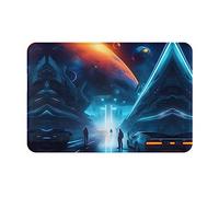 Science Fiction Future Paillasson antidérapant - Tapis de bienvenue, tapis de chambre et tapis de salle de bain - Parfait pour n'importe quel espace