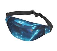 Science Fiction Future Sac banane multifonction grand sac banane pour homme et femme Sports de plein air Voyage Tendance et portable, Comme indiqué sur la photo, Taille unique, Sac à dos de