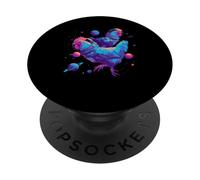 Science-Fiction Motif Poulets pour Les Amateurs de volaille PopSockets PopGrip Adhésif