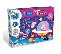 SCIENCE FOR YOU- Jeu L'Aventure Spatiale DE Peppa Pig avec 17 ACTIVITÉS, Multicolore (80002981)