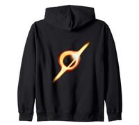 Science Geeks Black Universe Cool Event Horizon Sweat à Capuche