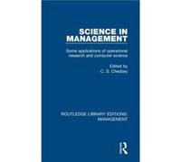 Science in Management C S Chedzey (Auteur)