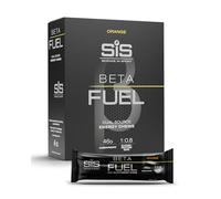 Science in Sport BETA Fuel Barres 6 x 60g Orange - Barres énergétiques véganes avec 46g de glucides, délicieuses barres comme source e d’énergie pour l’entraînement de force