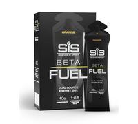 Science in Sport BETA Fuel Dual Source Gel 6 x 60ml Orange - Gel énergétique riche en glucides avec 40g de glucides - gel énergétique facilement digestible pour des performances optimales