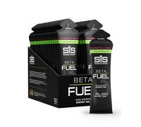 Science in Sport BETA Fuel + Gel Énergétique Électrolytes - Framboise & Citron | 40g de Glucides Multi-Sources avec 200mg de Sodium - Hydratation & Endurance - Lot de 30