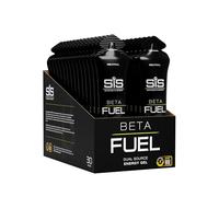 Science in Sport BETA Fuel Gel, Non Aromatisé, 30 Sachets | 40g Glucides, Double Source Maltodextrine:Fructose 1:0,8
