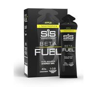 Science in Sport BETA Fuel + Nootropics Energy Gel, Pomme, 6 Sachets | 40g de Glucides à Double Source avec Nootropiques Ajoutés pour Athlètes d'Endurance