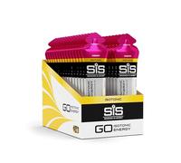 Science in Sport GO Gel Énergétique Isotonique 30 x 60ml Cerise, Végan - Formulation Isotonique avec 22g de Glucides, Alternative Optimale aux Boissons Isotoniques