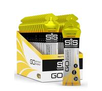 Science in Sport GO Gel Énergie Isotonique 30 x 60ml Citron Citron Vert, Vegan - Formulation isotonique avec 22g de glucides, bon apport d'énergie, alternative optimale aux boissons isotoniques