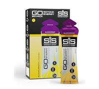 Science in Sport GO Gel Énergie Isotonique 6 x 60ml Cassis, Vegan - Formulation isotonique avec 22g de glucides, alternative optimale aux boissons isotoniques