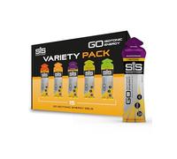 Science In Sport GO Isotonic Energy Gels, gels énergétiques pour la course avec 22g de Carbohydrates, faible en sucre, pack varié d'arômes assortis, 60ml par portion (lot de 15)