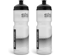 Science in Sport Gourde 800ml - Avec système Easy Mix pratique, Gourde vélo, fitness, randonnée et travail, Résistante au lave-vaisselle (Lot de 2)