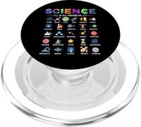 Science is All Around Us Alphabet A-Z STEM Enseignant étudiant PopSockets PopGrip pour MagSafe
