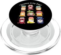 Science is My Jam Joli Pot STEM pour Enfants et Enseignants PopSockets PopGrip pour MagSafe