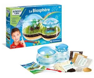 Science & Jeu Biosphère Cycle de l'eau et Croissance des Plantes Dès 8 Ans | Observe un petit écosystème miniature évoluer en autonomie totale | initiation à la botanique | idée cadeau enfant curieux
