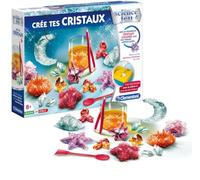 Clementoni – Kit scientifique Crée tes cristaux – Chimie & géologie – Enfant 8 ans+