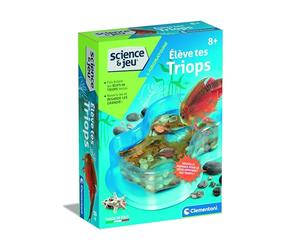 Science & Jeu Élève tes Triops Kit Complet Aquarium et Nourriture Dès 8 Ans | Observe l'éclosion et la croissance de fossiles vivants au quotidien chez toi | initiation biologie | idée cadeau curieux