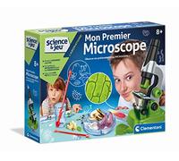 Science & Jeu Mon Premier Microscope Kit Observation Enfant Dès 8 Ans | Observe des échantillons variés comme un vrai chercheur scientifique bien passionné | fabrication italienne | idée cadeau