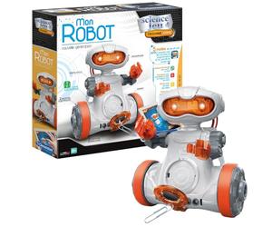 Science & Jeu Mon Robot Nouvelle Génération avec Capteurs Enfant Dès 8 Ans | Programme les mouvements via l'application dédiée ou la télécommande fournie | initiation robotique | idée cadeau STEM