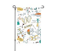 Science Lab Education Biologie Chimie, 12 x 18 pouces Double Face Été Jardin Jardin Drapeau Extérieur