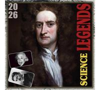 SCIENCE LEGENDS 2026 CALENDAR: 12 Months Of Science-Icons