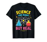 Science Like Magic But Real Scientist Professeur Chimie T-Shirt