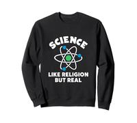 Science Like Religion But Real Unhinged Gen Z Athée Meme Sweatshirt