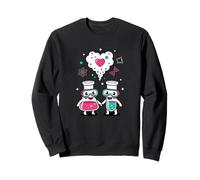 Science Love Vibes Chimie Lab Cute Valentine's Day Sweatshirt