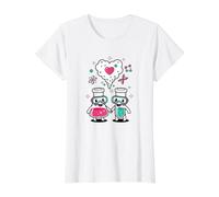 Science Love Vibes Chimie Lab Cute Valentine's Day T-Shirt Graphique avec Valeur