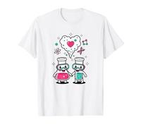 Science Love Vibes Chimie Lab Cute Valentine's Day T-Shirt Graphique avec Valeur