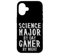 Science Major by Day Gamer by Night College Gaming Scientist Coque pour iPhone 16