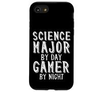 Science Major by Day Gamer by Night College Gaming Scientist Coque pour iPhone SE (2020) / 7/8