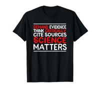 Science Matters Amoureux des sciences Professeur de sciences Chimie Nerd T-Shirt