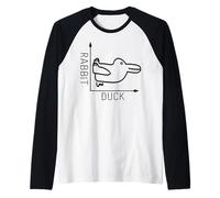Science Nerd Physique Mathématiques Enseignant Lapin Canard Manche Raglan