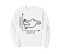 Science Nerd Physique Mathématiques Enseignant Lapin Canard Sweatshirt