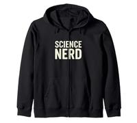 Science Nerd Typographie Bold Geek Citation Design Sweat à Capuche