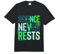 Science Never Rests Expérimentez Curious Nerd Comfort Colors Adult Heavyweight T-Shirt