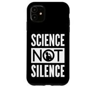 Science Not Silence - Design Militant icône féministe Coque pour iPhone 11