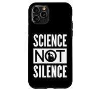 Science Not Silence - Design Militant icône féministe Coque pour iPhone 11 Pro