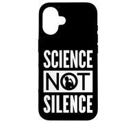 Science Not Silence - Design Militant icône féministe Coque pour iPhone 16