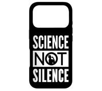 Science Not Silence - Design Militant icône féministe Coque pour iPhone 17 Pro