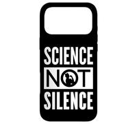 Science Not Silence - Design Militant icône féministe Coque pour iPhone 17 Pro Max