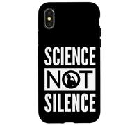Science Not Silence - Design Militant icône féministe Coque pour iPhone X/XS