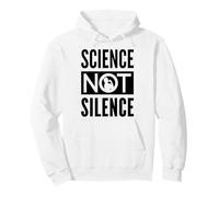 Science Not Silence - Design Militant icône féministe Sweat à Capuche