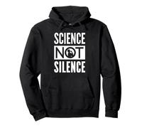 Science Not Silence - Design Militant icône féministe Sweat à Capuche