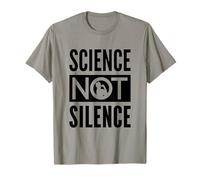 Science Not Silence - Design Militant icône féministe T-Shirt