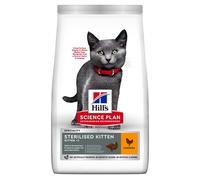 SCIENCE PLAN-Croquettes pour chaton stérilisé Hill's Science Plan Kitten Sterilised - 1,5 kg