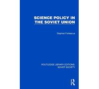 Science Policy in the Soviet Union